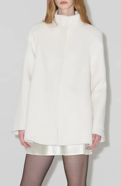 Soia & Kyo Abilene Wool Blend Convertible Cape Coat In Powder