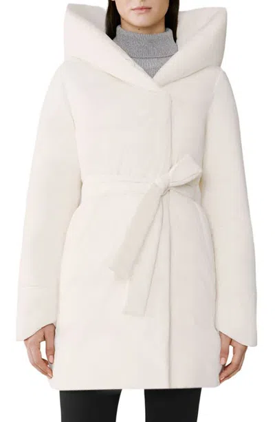 Soia & Kyo Adelaide 700 Fill Power Down Puffer Coat In White