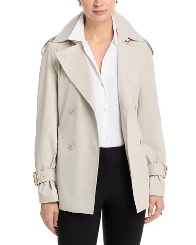 Soia & Kyo Becky Trench Jacket In Gray