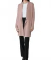 Soia & Kyo Benela Cardigan Coat In Gold