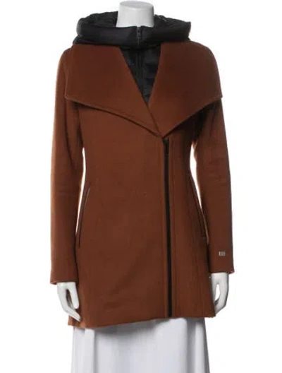 Pre-owned Soia & Kyo Coat In Brown