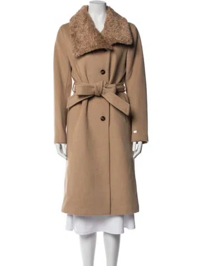 Pre-owned Soia & Kyo Coat In Brown