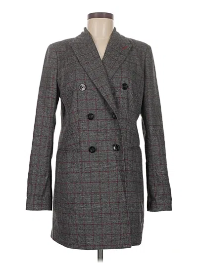 Pre-owned Soia & Kyo Coat In Gray