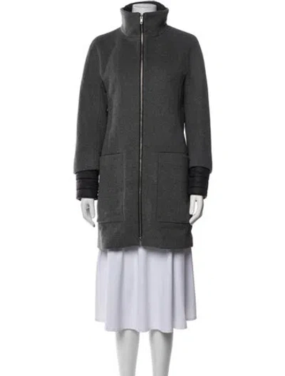 Pre-owned Soia & Kyo Coat In Grey
