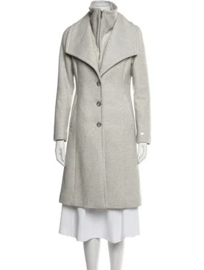 Pre-owned Soia & Kyo Coat In Grey