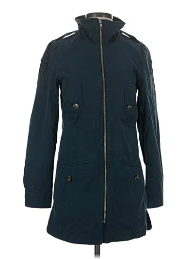 Pre-owned Soia & Kyo Coat In Teal