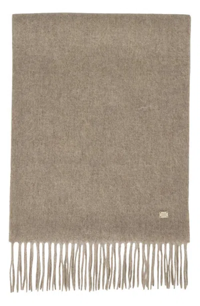 Soia & Kyo Dorothy Wool Scarf In Neutral