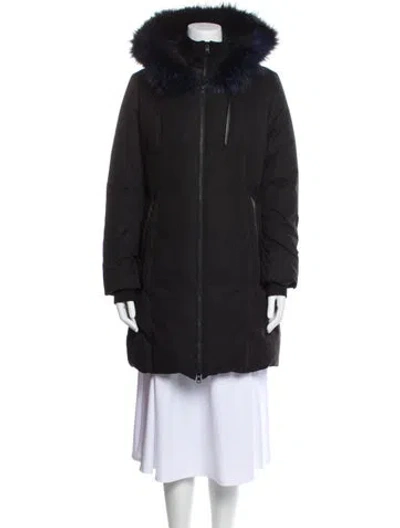 Pre-owned Soia & Kyo Down Coat In Black