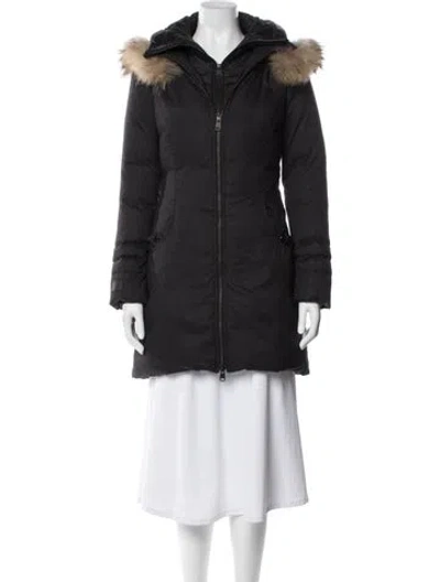 Pre-owned Soia & Kyo Down Coat In Black