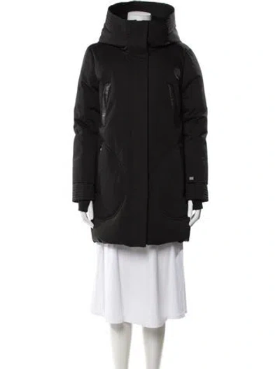 Pre-owned Soia & Kyo Down Coat In Black