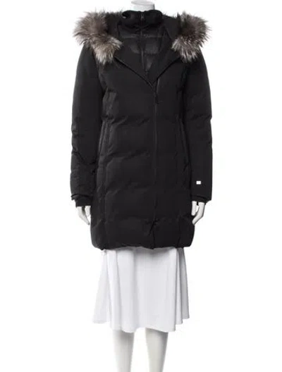 Pre-owned Soia & Kyo Down Coat In Blue