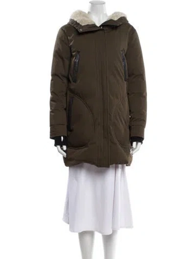 Pre-owned Soia & Kyo Down Coat In Brown