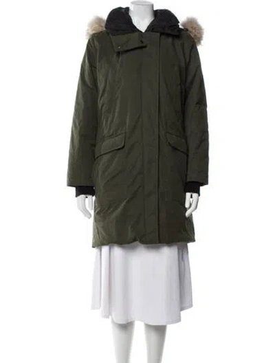 Pre-owned Soia & Kyo Down Coat In Green