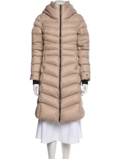 Pre-owned Soia & Kyo Down Coat In Neutral