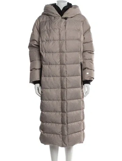 Pre-owned Soia & Kyo Down Coat In Neutrals