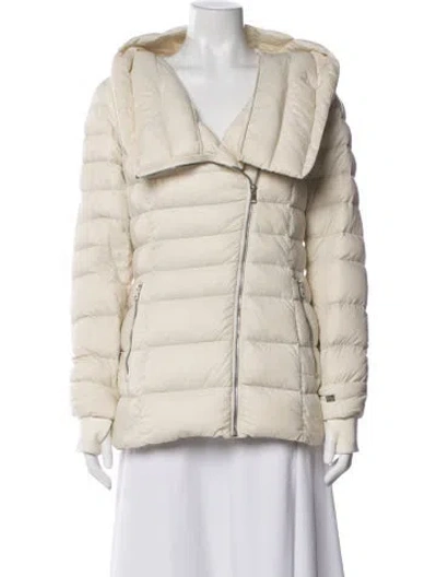 Pre-owned Soia & Kyo Down Coat In Neutrals