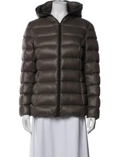 Pre-owned Soia & Kyo Down Jacket In Brown