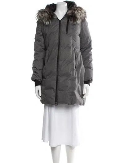 Pre-owned Soia & Kyo Down Jacket In Gray