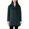 Soia & Kyo Elsa Wool Blend Coat In Green