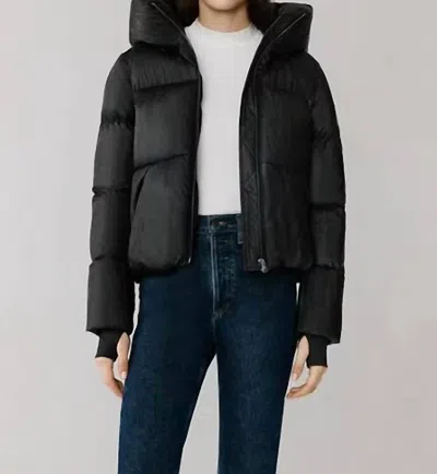 Soia & Kyo Iroh Puffer Jacket In Black