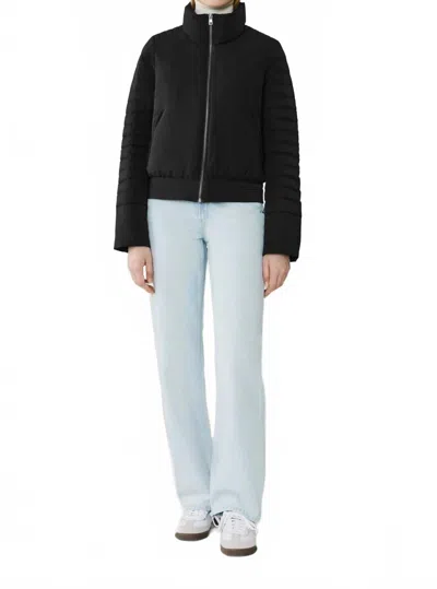 Soia & Kyo Isabella Down Blouson Jacket In Black