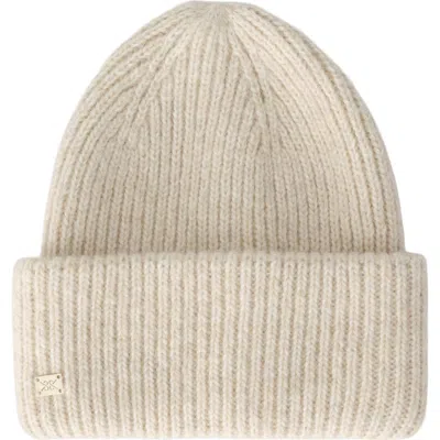 Soia & Kyo Jaya Rib Knit Beanie In Neutral