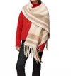 Soia & Kyo Jessi Blanket Scarf In Powder In Blue