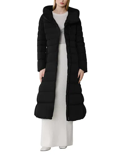 Soia & Kyo Judy Maxi Coat In Blue
