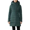 Soia & Kyo Judy Water Resistant 700 Fill Power Hooded Down Coat In Multi
