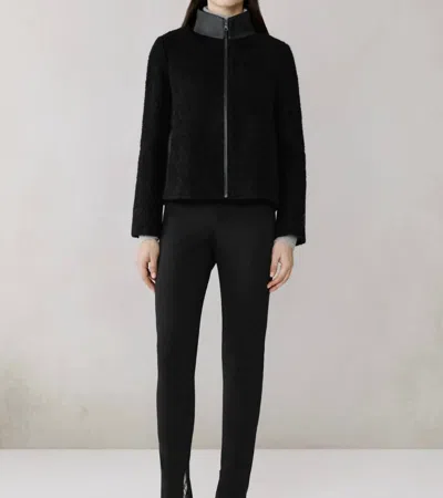 Soia & Kyo Ladies Wool Jacket In Black