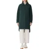 Soia & Kyo Laleh 700 Fill Power Down Longline Coat In Green