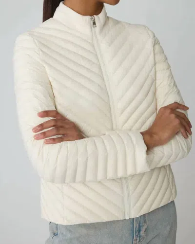 Soia & Kyo Marion Packable Down Jacket In Powder In White