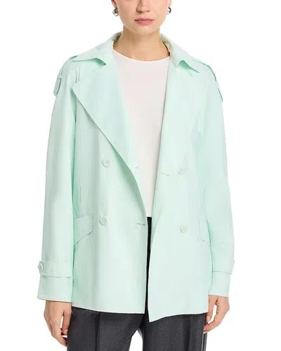 Soia & Kyo Medina Trench Jacket In Blue