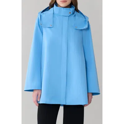 Soia & Kyo Nalani Waterproof Swing Coat In Blue