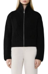 Soia & Kyo Noelle Rib Cardigan In Black