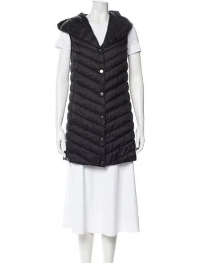 Pre-owned Soia & Kyo Nylon Coat In Black