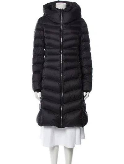 Pre-owned Soia & Kyo Nylon Down Coat In Gray