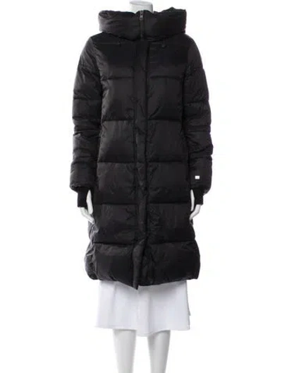 Pre-owned Soia & Kyo Nylon Parka In Gray