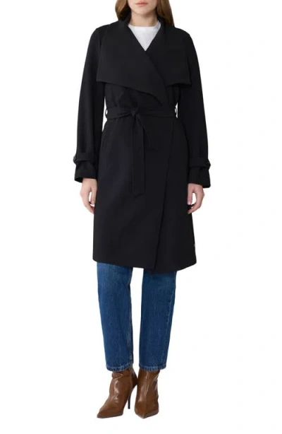Soia & Kyo Olivia Trench Coat In Black