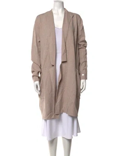 Pre-owned Soia & Kyo Open Front Sweater In Neutrals