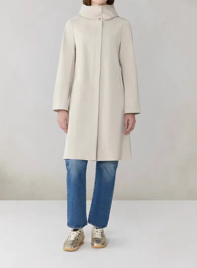 Soia & Kyo Palma Rain Coat In Light Oak In White