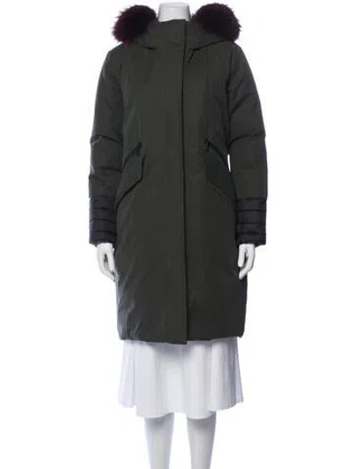 Pre-owned Soia & Kyo Parka In Green