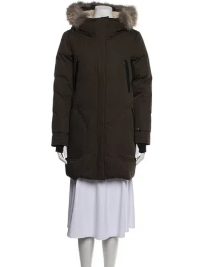 Pre-owned Soia & Kyo Parka In Green