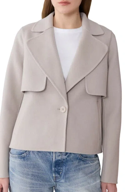 Soia & Kyo Selah Wool Blend Coat In Neutral
