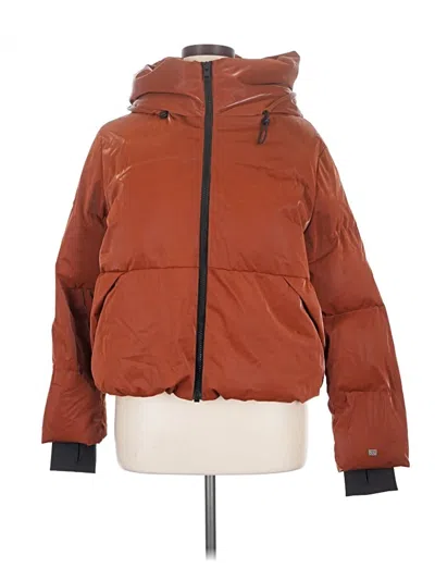 Pre-owned Soia & Kyo Snow Jacket In Orange