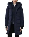 Soia & Kyo Sonny Hooded Down Coat In Blue