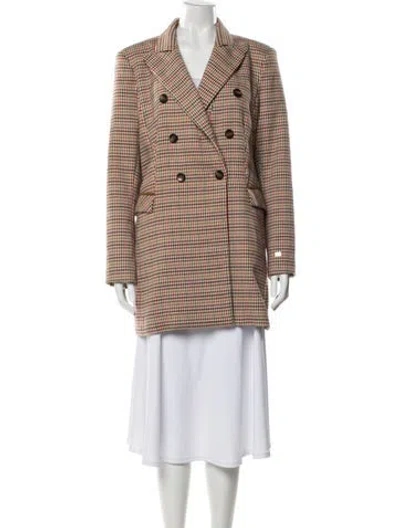 Pre-owned Soia & Kyo Striped Blazer In Neutral