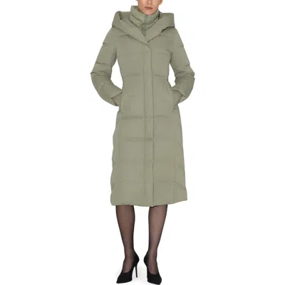 Soia & Kyo Talyse 700-fill-power Down Coat In Sagebrush