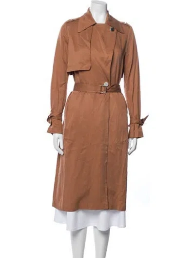 Pre-owned Soia & Kyo Trench Coat In Brown