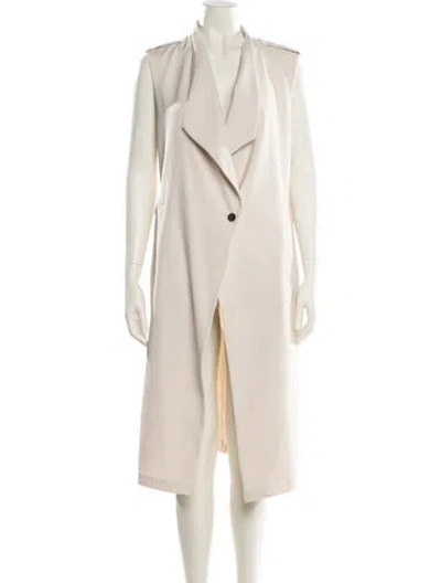 Pre-owned Soia & Kyo Trench Coat In Neutral